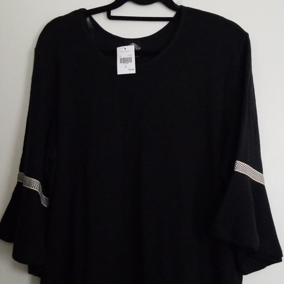 🍎 CalStyle Pom Pom Taping Bohemian Tunic - Picture 2 of 8